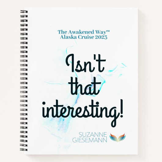 Erwachte Kreuzfahrt ist nicht diese interessante S Notizblock (Vorderseite)