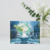 Erwachte Stadt Postkarte (Stehend Vorderseite)