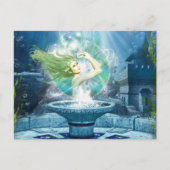 Erwachte Stadt Postkarte (Vorderseite)