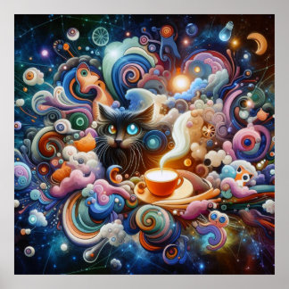 Erwachter Geist: Kreatives Bewusstsein Kunst Poster