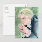 Erwachtes Soul Vampire Postkarte (Vorne/Hinten)