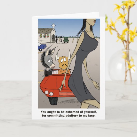 Erwachung im Herzen. Karte (Gelbe Blume)