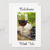 ERWAFFEN/JEDEM ANLASS PARTY EINLADUNG (Vorne/Hinten)