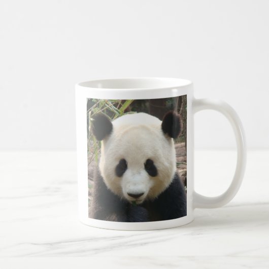 Erwägen des Pandas Kaffeetasse (Rechts)