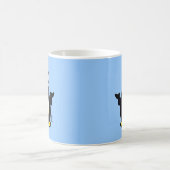 Erwägen des Pinguins Kaffeetasse (Mittel)