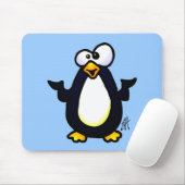 Erwägen des Pinguins Mousepad (Mit Mouse)
