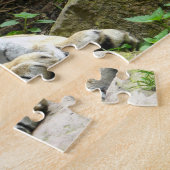 Erwägen des Tiger-Puzzlespiels Puzzle (Seite)