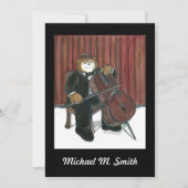 Erwägung - Cello Einladung (Vorderseite)