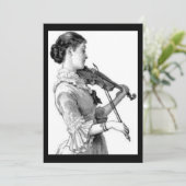 Erwägung Einladung (Stehend Vorderseite)