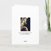 Erwägung Glückwunschkarte Karte (Rückseite)