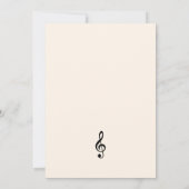 Erwägung Violine Einladung (Rückseite)