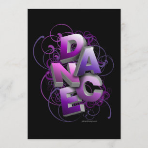 Erwägungsgrunden-Einladung des Tanz-3D (Sommer) Einladung