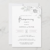 Erwärmung des botanischen Illustrationshauses Einladung (Vorderseite)