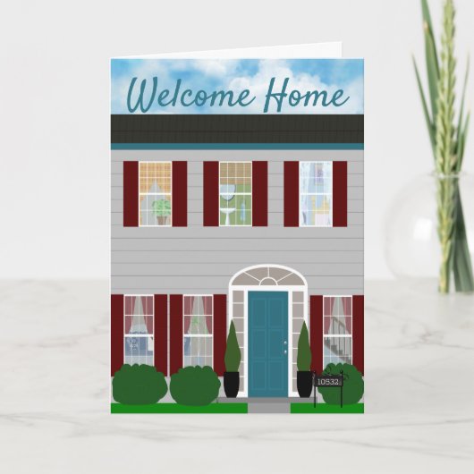 Erwärmung des Hauses Glückwünsche Karte (Vorderseite)