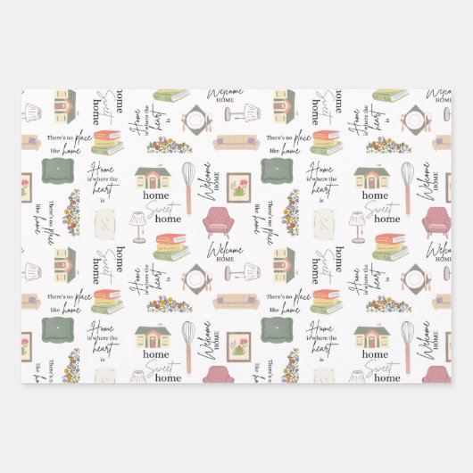 Erwärmung Geschenkpapier Set (Vorderseite)