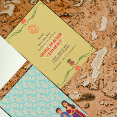 Erwärmung Griha Pravesh - Einladung