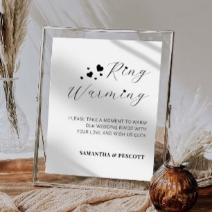 Erwärmung Hochzeitsszenario Poster