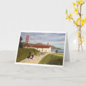 "Erwärmung Hut" von Trina Chow Karte (Gelbe Blume)