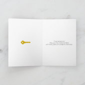 Erwärmung im Haus Karte (Innenseite)