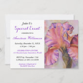 ERWÄRMUNG PARTY EREIGNIS EINLADUNG (Vorderseite)