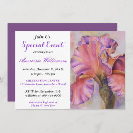 ERWÄRMUNG PARTY EREIGNIS EINLADUNG