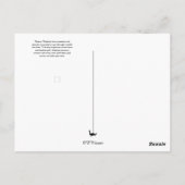 Erwärmung Postkarte (Rückseite)