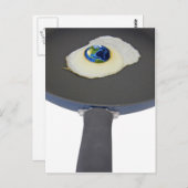 Erwärmung Postkarte (Vorne/Hinten)