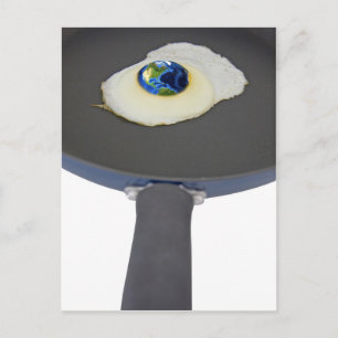 Erwärmung Postkarte