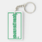 Erwärmung Schlüsselanhänger (Rückseite)