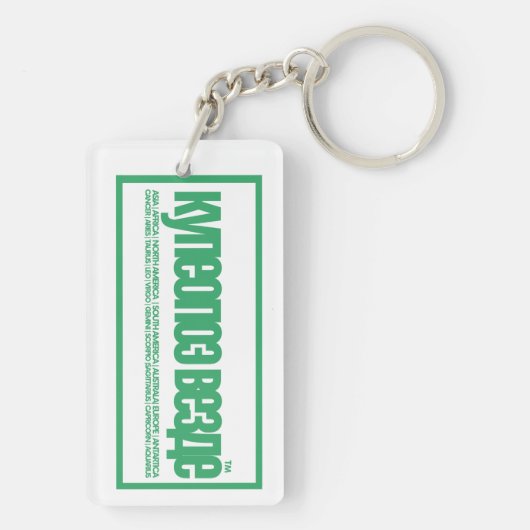 Erwärmung Schlüsselanhänger (Rückseite)