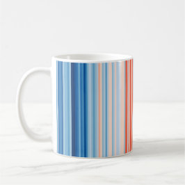Erwärmung Streifen 1901-2020 — Mexiko Kaffeetasse