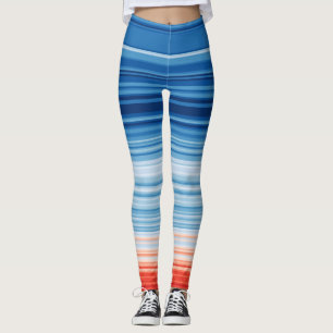 Erwärmung Streifen Leggings