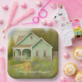 Erwärmung von Grünhäusern Pappteller (Party)