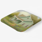 Erwärmung von Grünhäusern Pappteller (Gewinkelt)