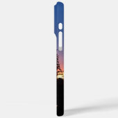 Erwärmung von Sonnenaufgang auf Horizontfotografie Case-Mate iPhone Hülle (Rückseite / Links)