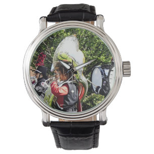 Erwärmung vor Parade Armbanduhr