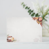 Erwärmung Wassail Basic Blank Recicard Begleitkarte (Stehend Vorderseite)