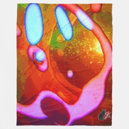 Erwärmung Wraith Fleece Blanket (Vorderseite)