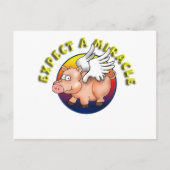 Erwarte ein Wunder - OM Anerkennung Postkarte (Vorderseite)