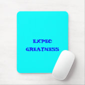 "Erwarte Größe" Mousepad (Mit Mouse)