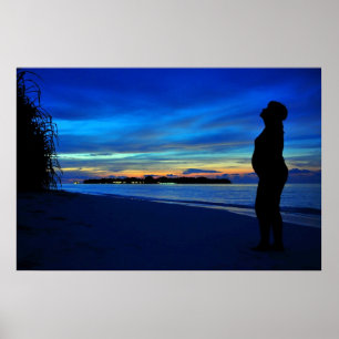 Erwarten der Ankunft Poster