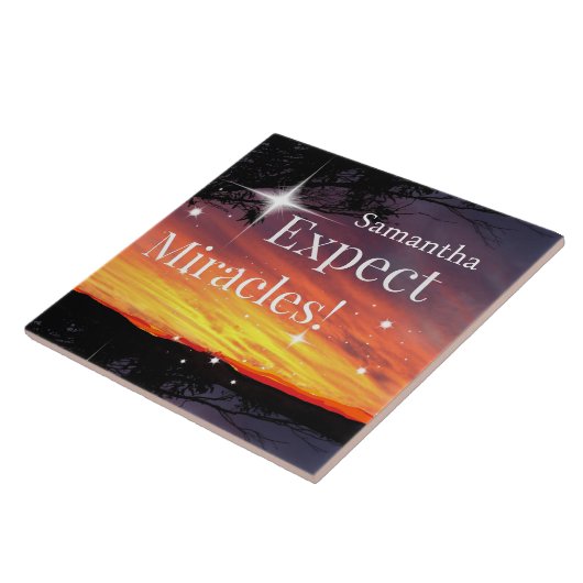 Erwarten Sie, dass Miracles Sparkle Sunset bald ei Fliese (Seite)