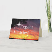 Erwarten Sie, dass Miracles Sparkle Sunset bald ei Karte (Rückseite)