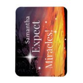 Erwarten Sie, dass Miracles Sparkle Sunset bald ei Magnet (Vertikal)