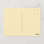 Erwarten Sie, dass Miracles Sparkle Sunset bald ei Postkarte (Rückseite)