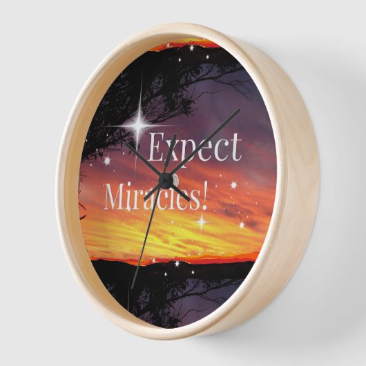 Erwarten Sie, dass Miracles Sparkle Sunset bald ei Uhr (Winkel)