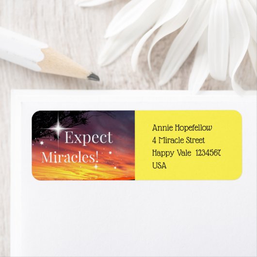 Erwarten Sie, dass Wunder das Sonnenuntergang spre (Insitu)