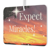 Erwarten Sie, dass Wunder das Sonnenuntergang spre Autolufterfrischer (Links)