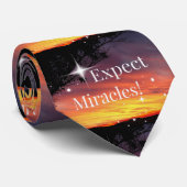 Erwarten Sie, dass Wunder das Sonnenuntergang spre Krawatte (Gerollt)