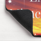 Erwarten Sie, dass Wunder das Sonnenuntergang spre Mousepad (Ecke)